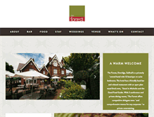 Tablet Screenshot of forest-hotel.com
